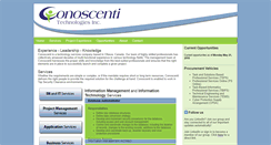 Desktop Screenshot of conoscenti.ca